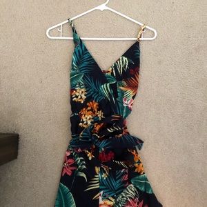 Shein tropical romper